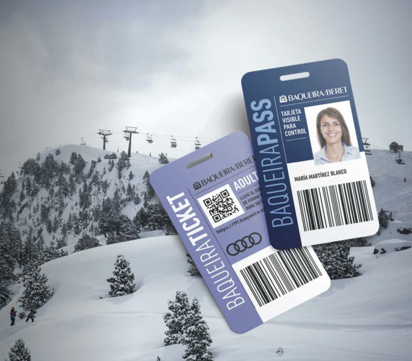Forfait Baqueira Beret | Acceso a Pistas con Skicenter